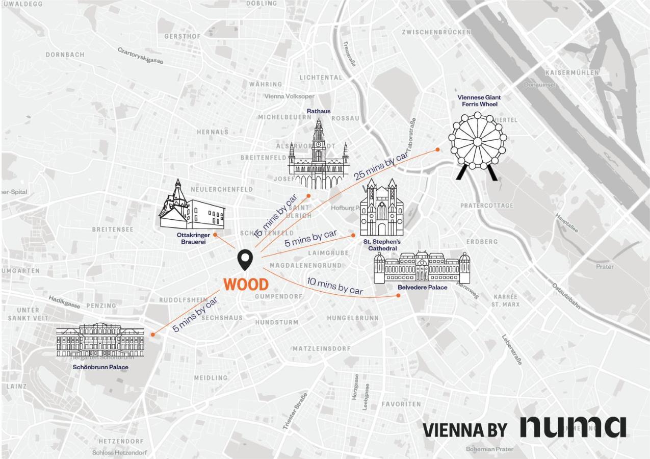 Numa Vienna Wood Aparthotel ภายนอก รูปภาพ